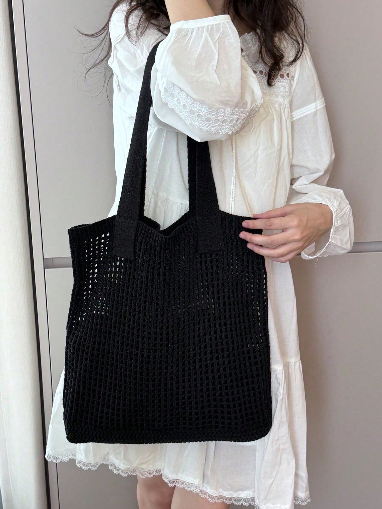 Summer Vacation Beach Bag, Large Capacity Shoulder Bag, Elegant Ladies' Fashion Shoulder Bag,