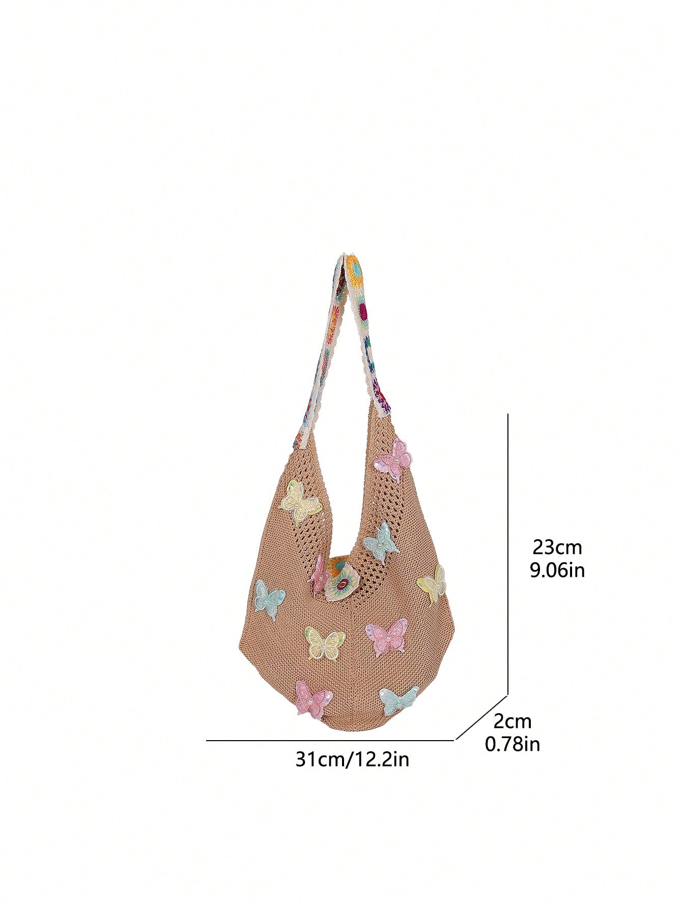 Summer New Casual Straw Tote Bag, Women Large Capacity Shoulder Shopping Handbag , Summer , Beach