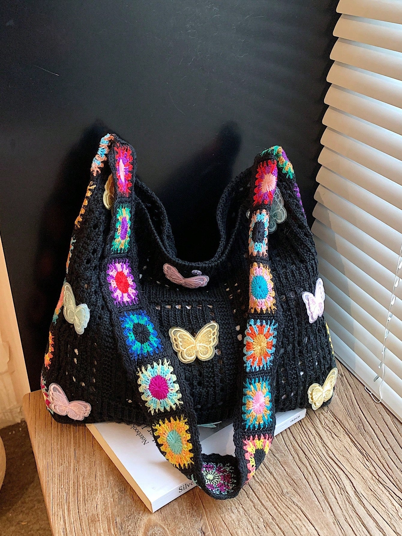 Summer New Casual Straw Tote Bag, Women Large Capacity Shoulder Shopping Handbag , Summer , Beach