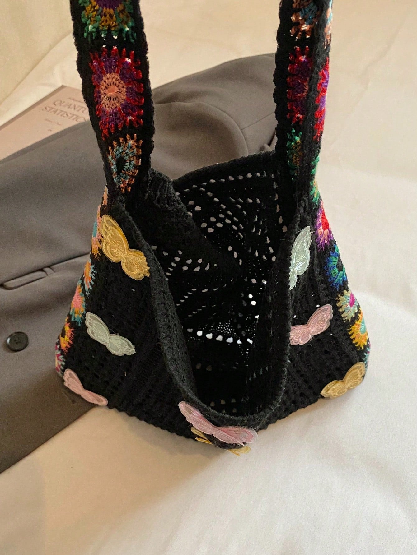 Summer New Casual Straw Tote Bag, Women Large Capacity Shoulder Shopping Handbag , Summer , Beach
