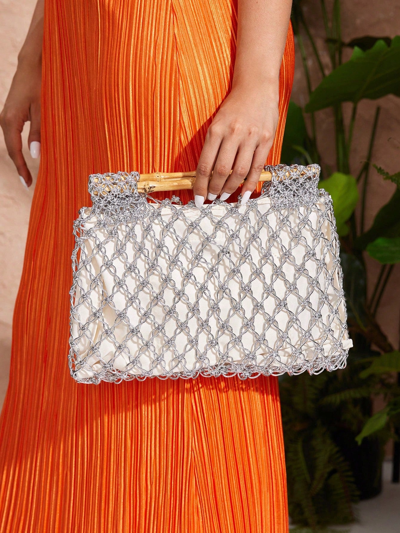 SXY Women's Woven Clutch Bag, Beach Purse, Perfect For Summer, Vacation & Daily Use, Travel Must Haves