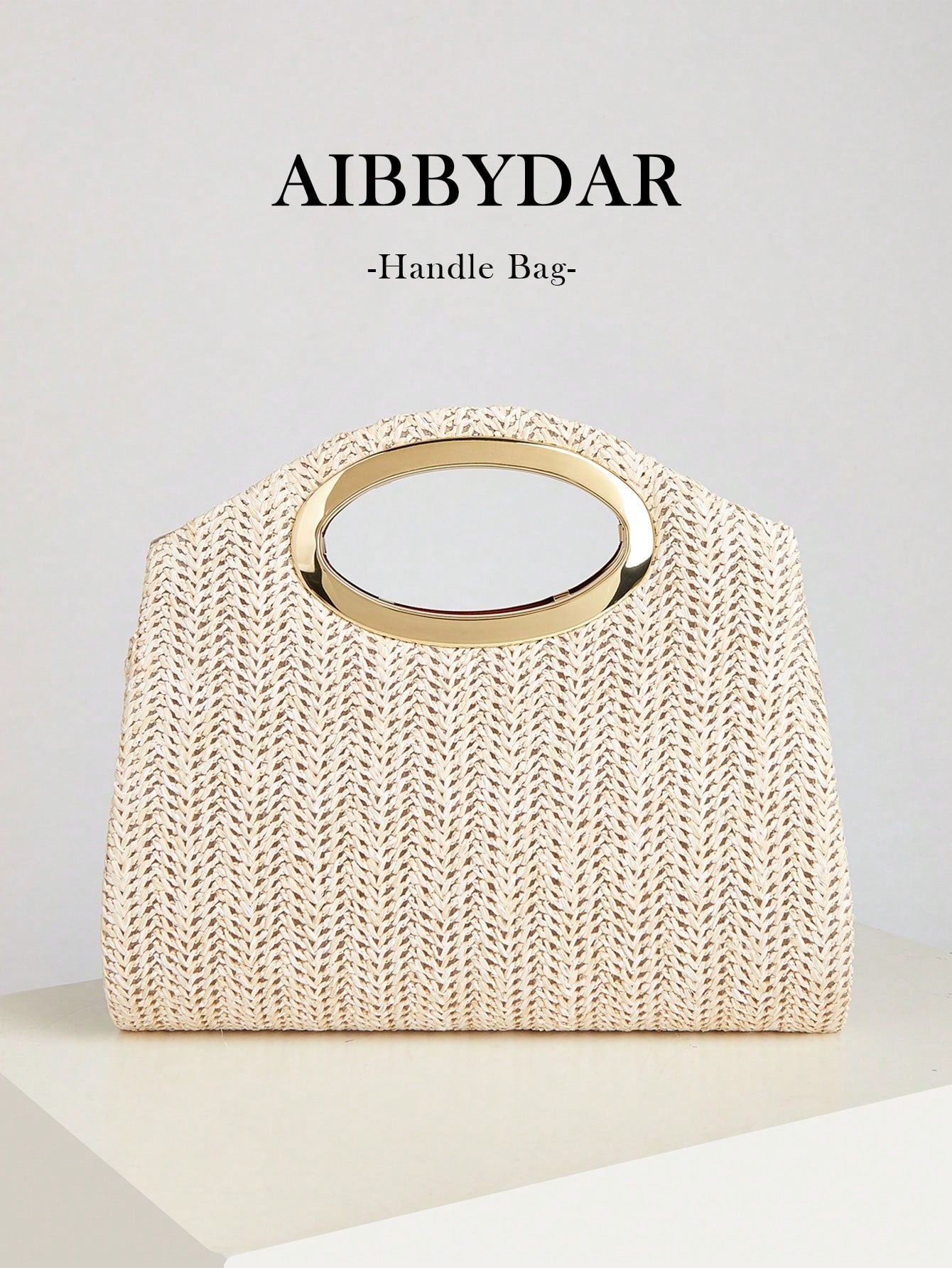 AIBBYDAR Women's Evening Bag, Apricot Colored Fashionable Solid Velvet Handbag, Suitable For Evening Gowns