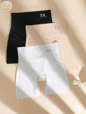 Pack of 3 high waist slimming shapewear briefs for women designed with tummy control and butt lifting support.