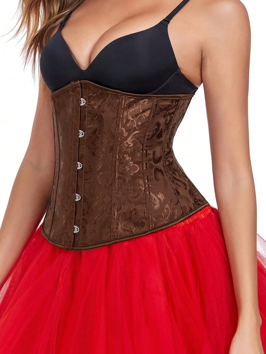 Women’s lace-up waist cincher shapewear with strong compression and non-stretch fabric, designed for waist support and shaping.