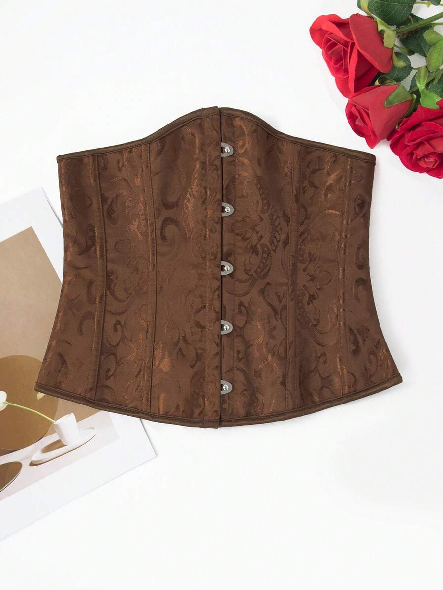 Women’s lace-up waist cincher shapewear with strong compression and non-stretch fabric, designed for waist support and shaping.