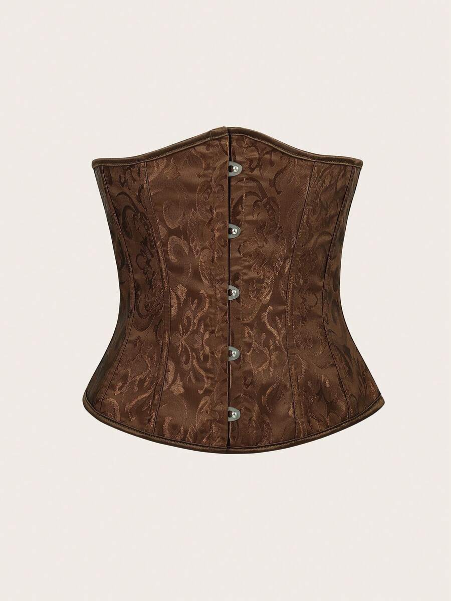Women’s lace-up waist cincher shapewear with strong compression and non-stretch fabric, designed for waist support and shaping.