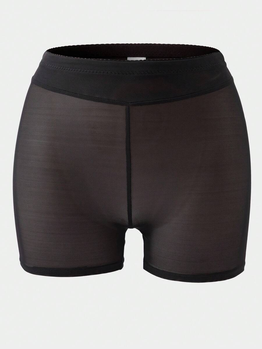 Apricot high-waist seamless butt lifting shapewear shorts with removable foam padding for women.