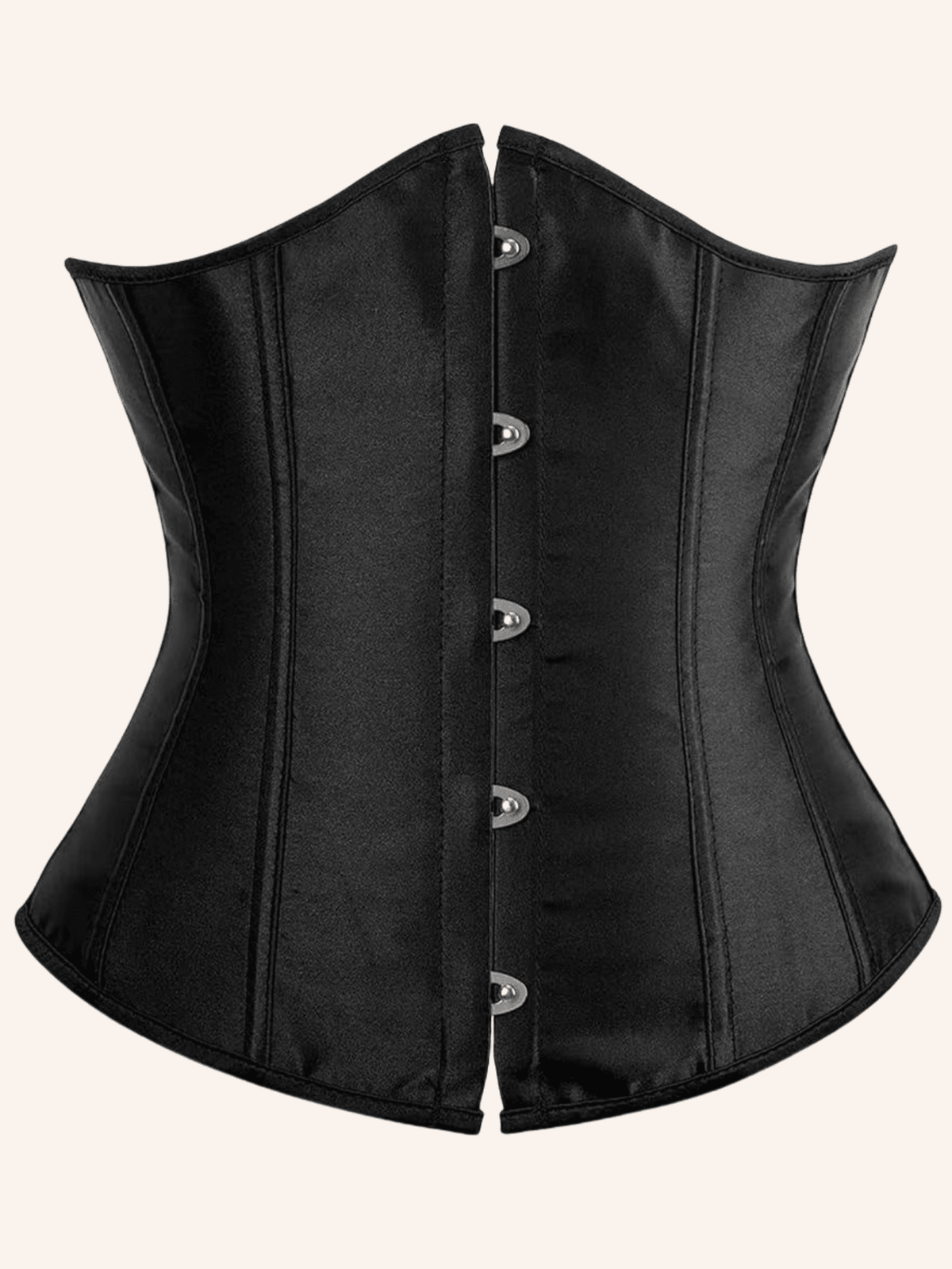 Women’s lace-up waist cincher shapewear with strong compression and non-stretch fabric, designed for waist support and shaping.