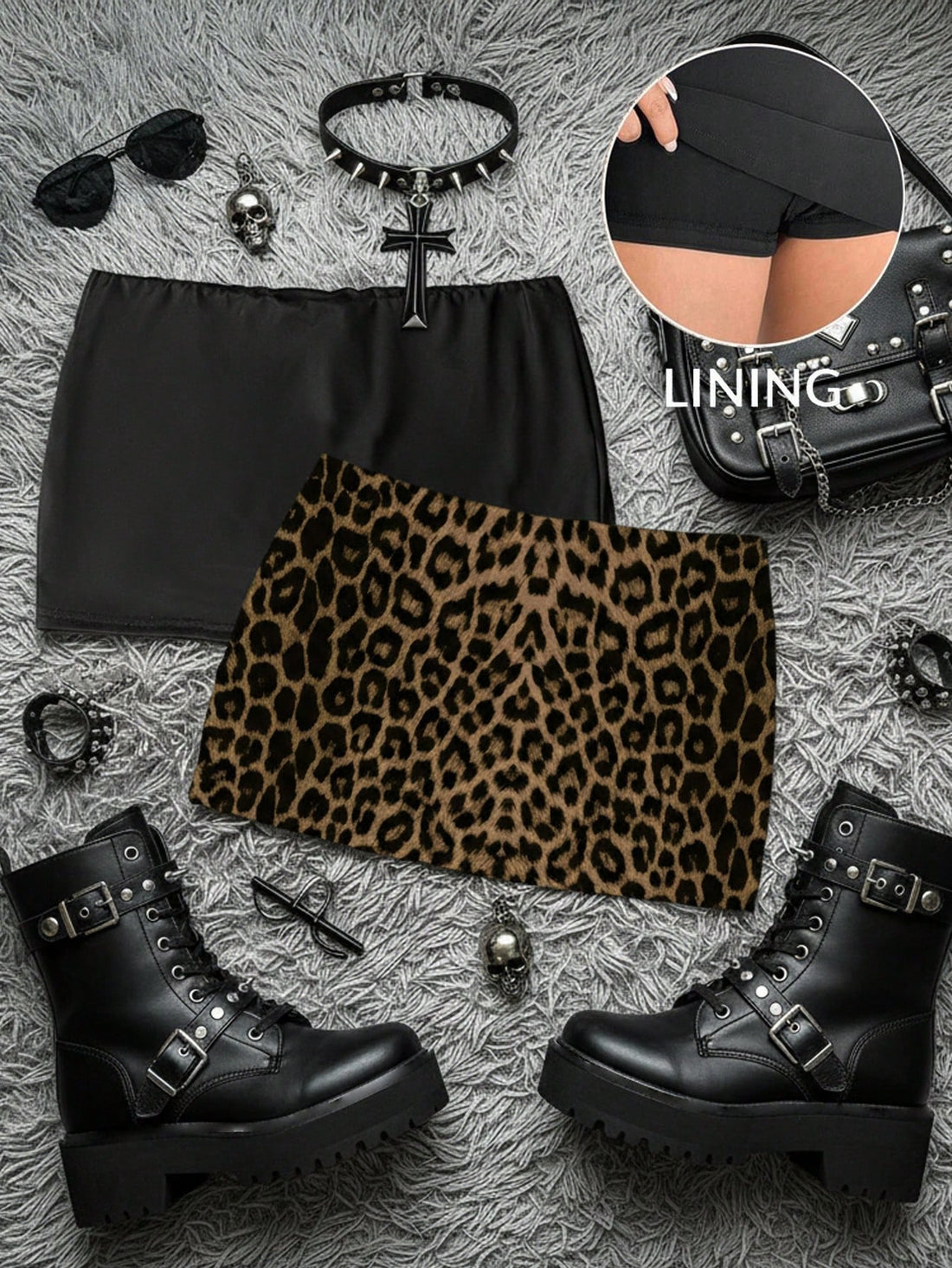 Women's low waist bodycon mini skirt 2-piece set in a casual Y2K style crafted from knitted fabric