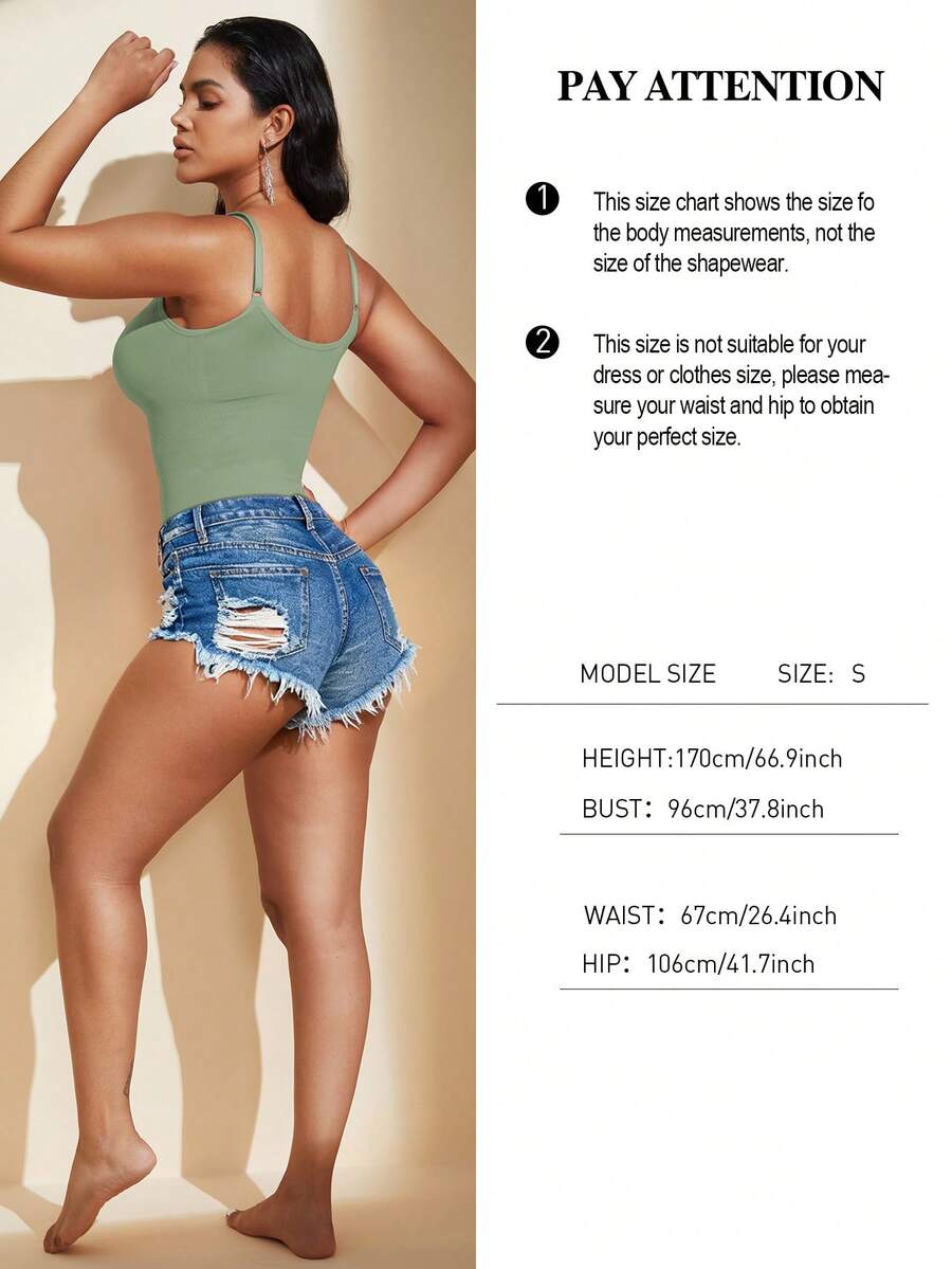 Brown seamless shapewear bodysuit featuring backless design, thong bottom, non-removable padding, and high-stretch fabric for tummy and waist control.