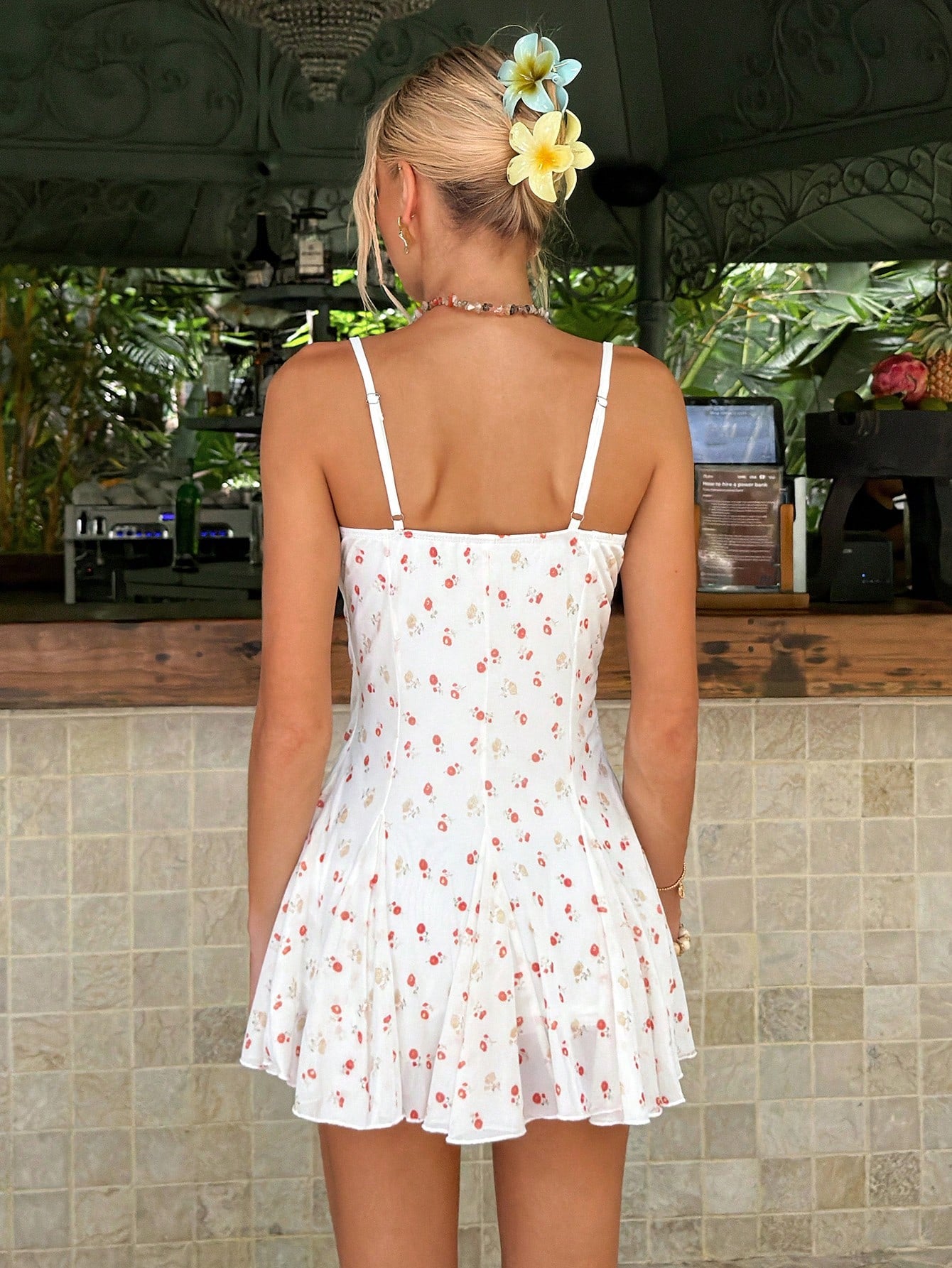Sexy Fashionable Spaghetti Strap Leopard Lace-Up Design Women Mini Dress,Summer Dresses For Women