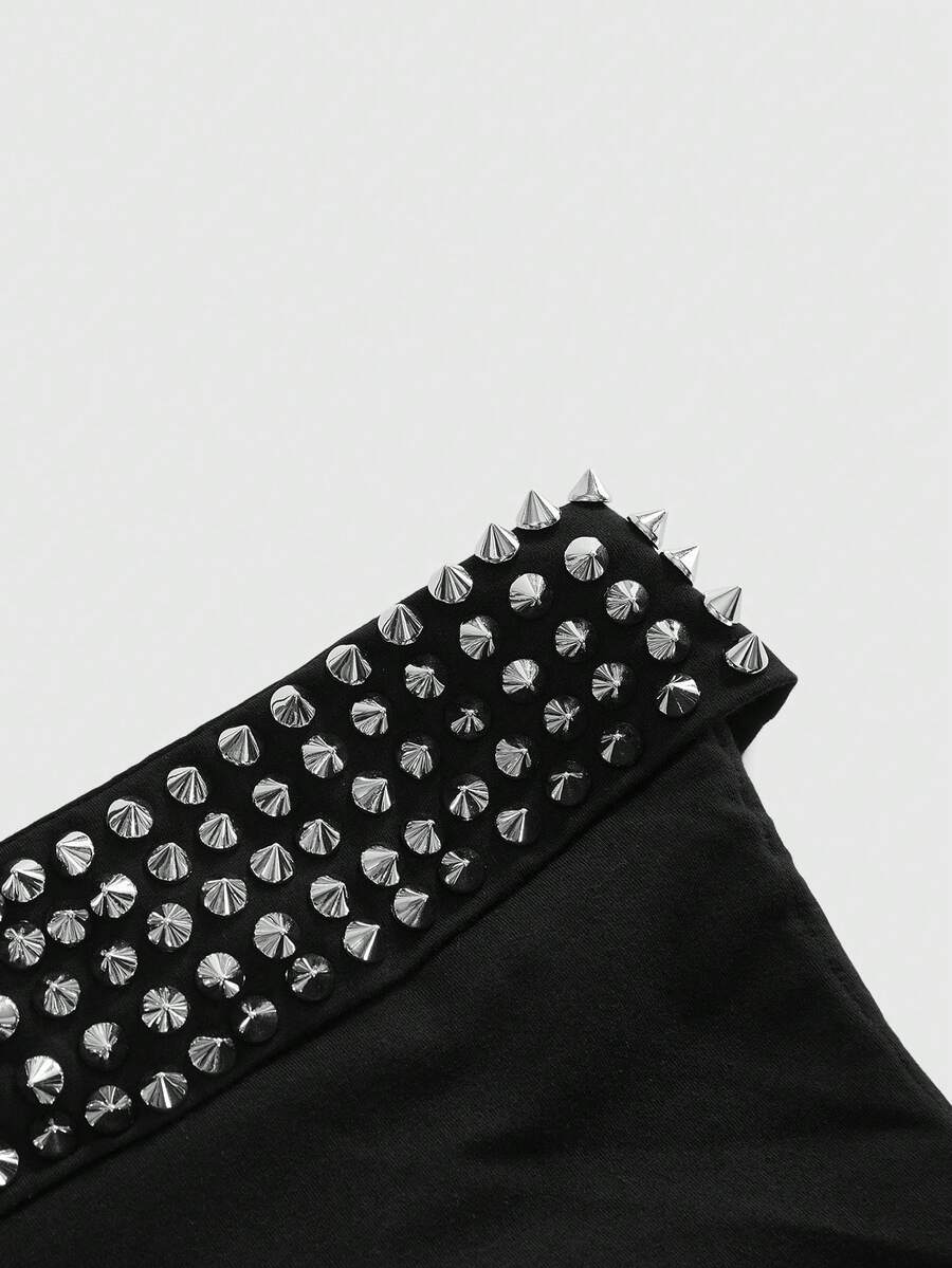Women's black halter bodycon mini dress featuring ruched details, a sleeveless cut, and slim fit silhouette made from knitted fabric.