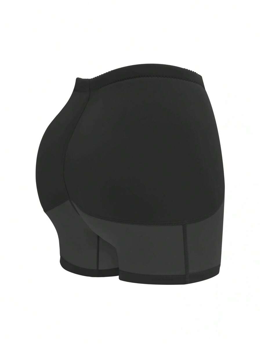 Women's waist cincher shapewear bottom featuring tummy control and padded hips.