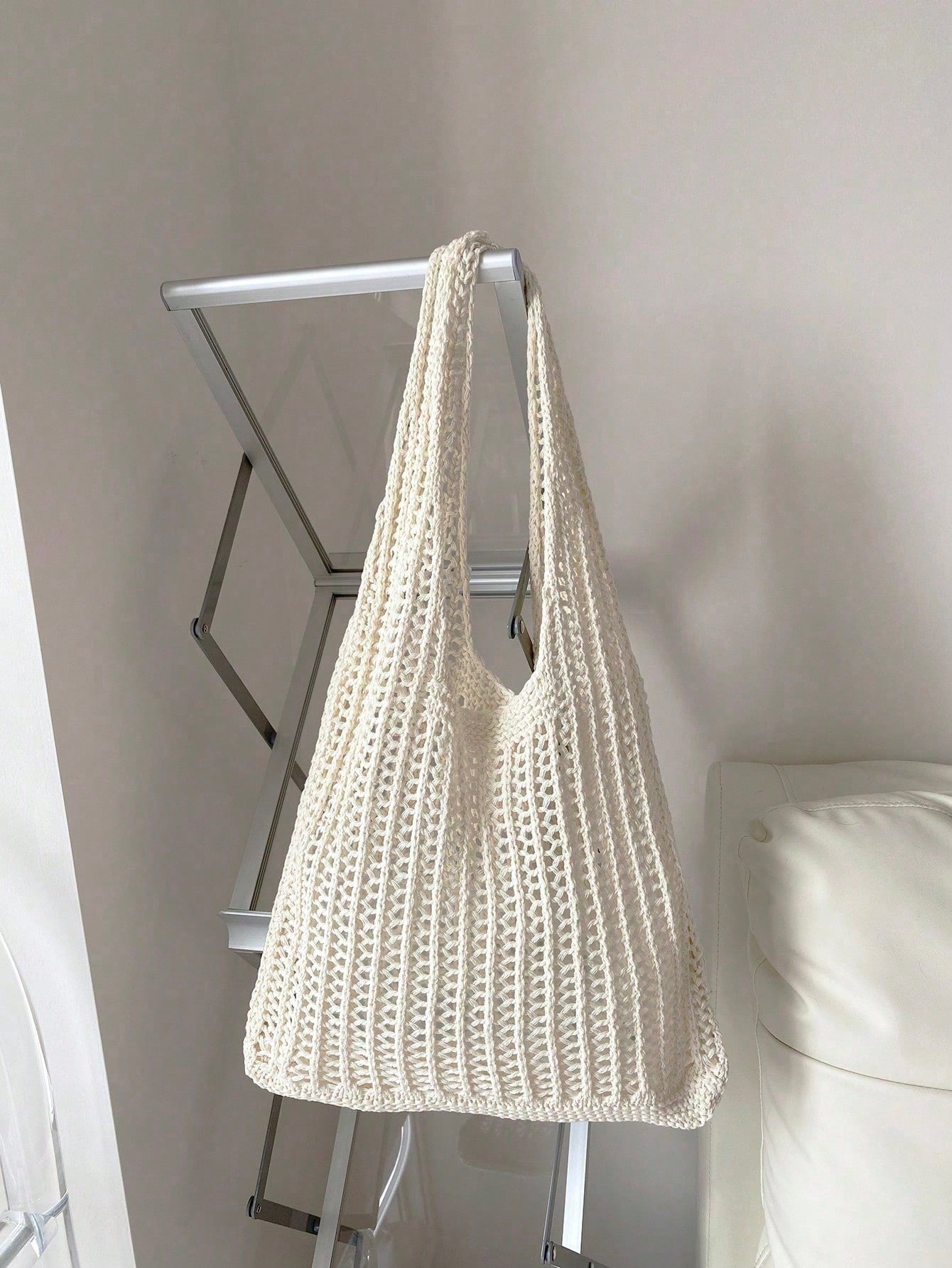 Summer Vacation Beach Bag, Large Capacity Tote Bag, Fashionable & Elegant Women's Shoulder Bag