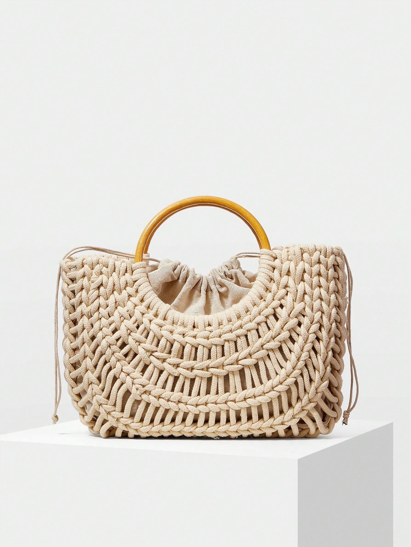 MOTF PREMIUM FASHION VACATION WOVEN TOTE BAG