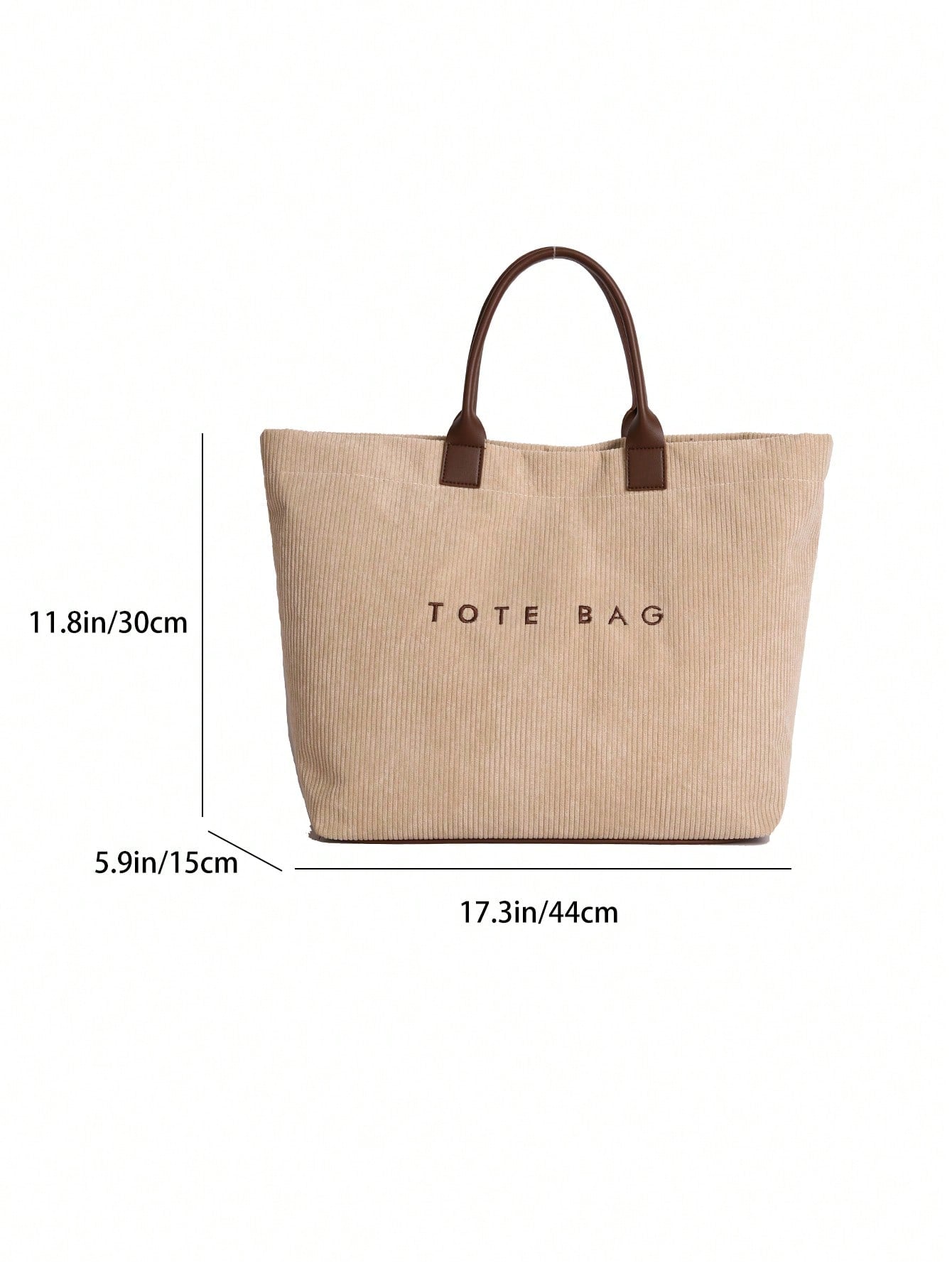 New Large Capacity Letter Decor Woven Straw Tote Bag, Multi-Functional Commute Casual Vacation Woven Straw Handbag Suitable For Commuting, Shopping, Beach Vacation, Office, Holidays