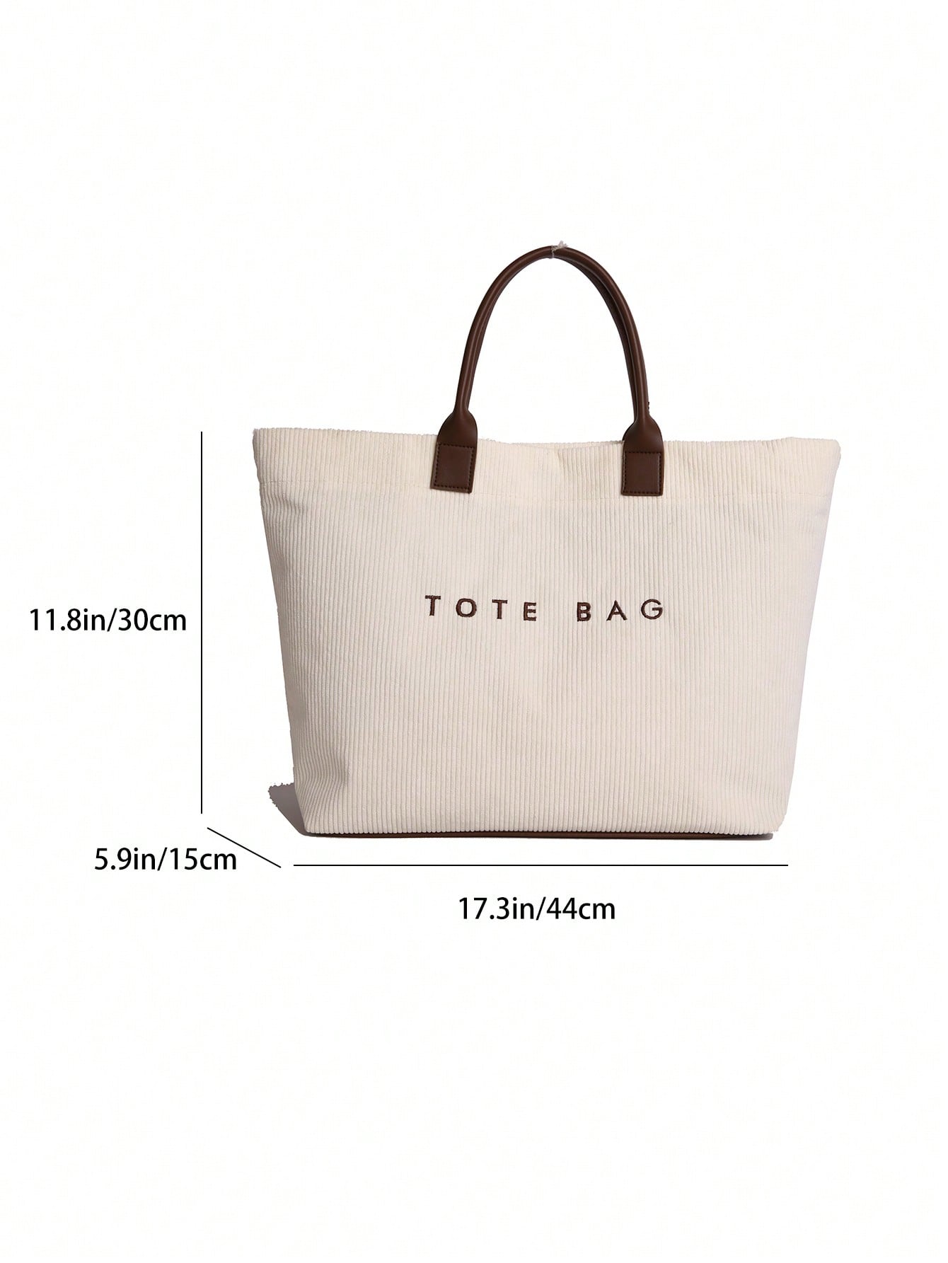 New Large Capacity Letter Decor Woven Straw Tote Bag, Multi-Functional Commute Casual Vacation Woven Straw Handbag Suitable For Commuting, Shopping, Beach Vacation, Office, Holidays