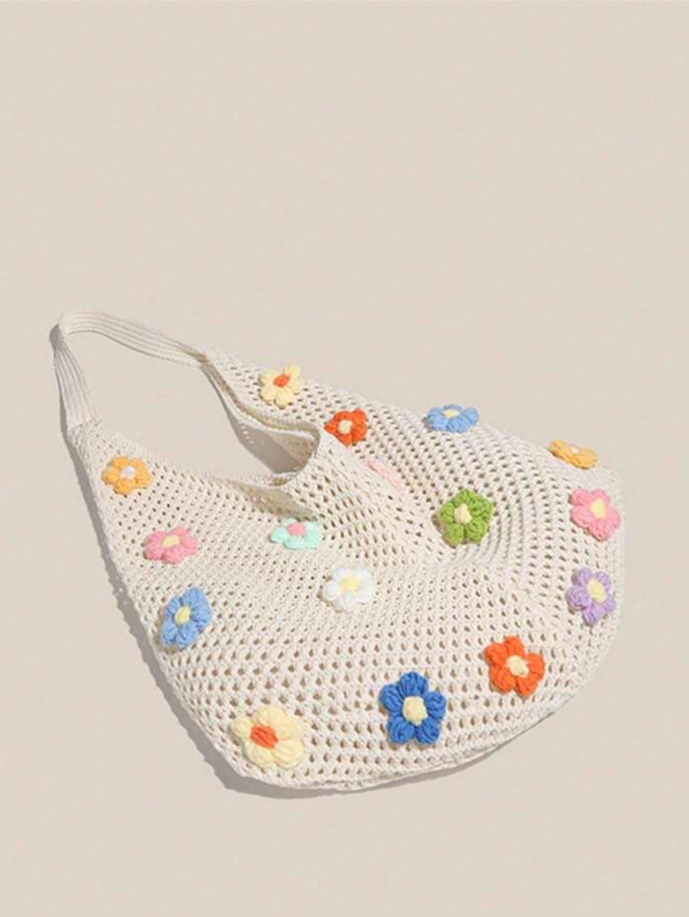 Summer New Casual Straw Tote Bag, Women Large Capacity Shoulder Shopping Handbag , Summer , Beach