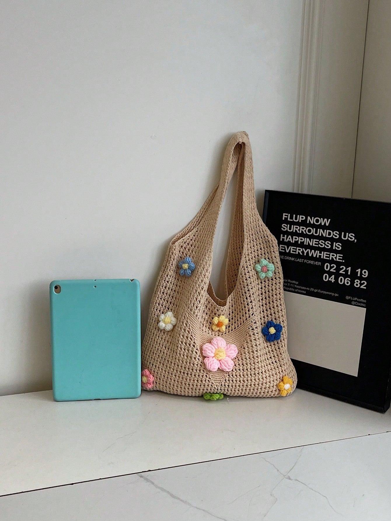Summer New Casual Straw Tote Bag, Women Large Capacity Shoulder Shopping Handbag , Summer , Beach